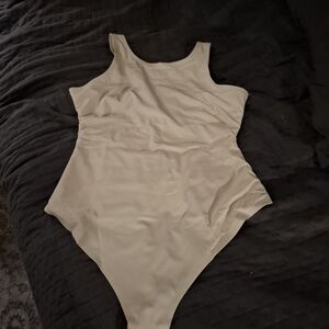 Sleek Cream Shapewear Bodysuit